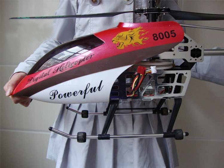 3.5CH Gyro Metal Radio Control Helicopters with LED Lights