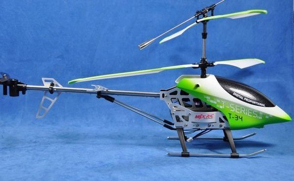 Coaxial Double Blades and Digital Proportional Control Helicopters