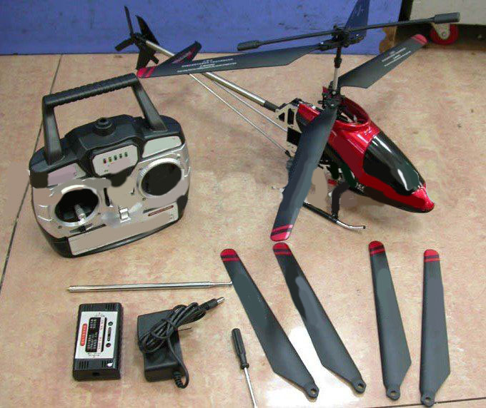 4D Flight with Gyroscope LED Flashing Lights Radio Control Helicopter