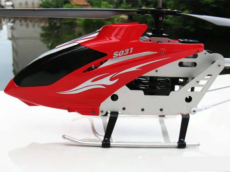 Gyro Metal 3CH Radio Control Big Helicopter