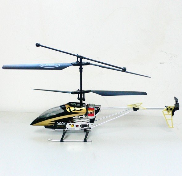 Yellow Metal Structure 3CH Radio-control Helicopter