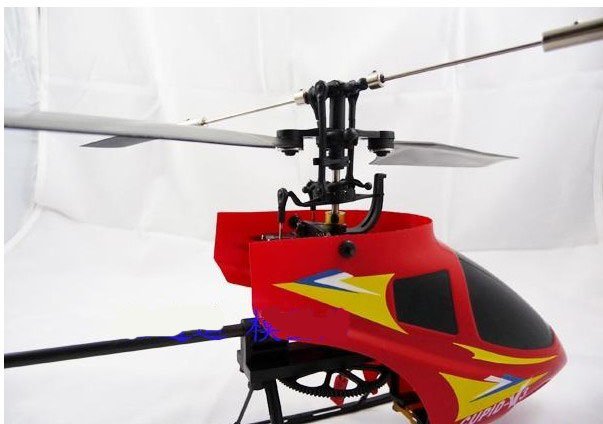Red 4-channel Model-specific Radio Control Cupid V3 Helicopters  Red 4-channel Model-specific Radio Control Cupid V3 Helicopters