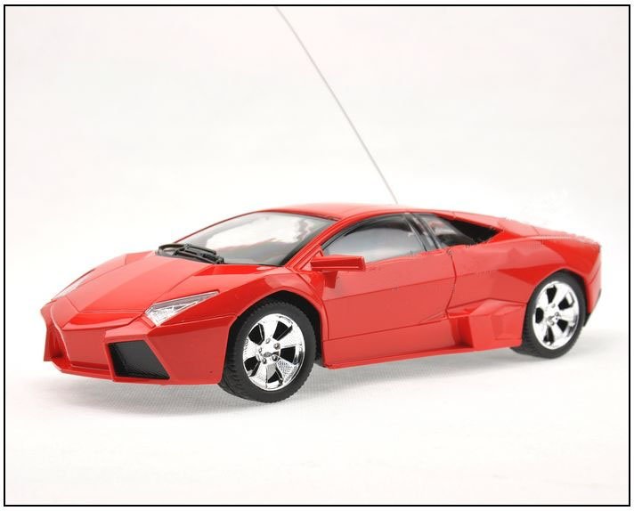 Children's Plastic Red Radio Remote Control Cars Toys