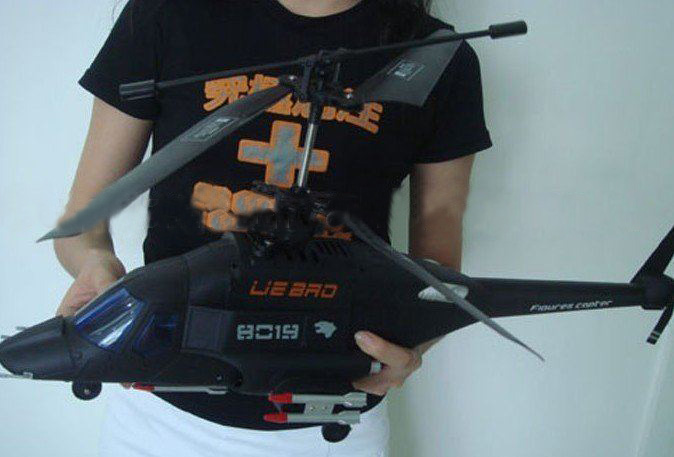 Mini 2.4G 4ch Radio Remote Control Two Gyro RC Helicopter Model