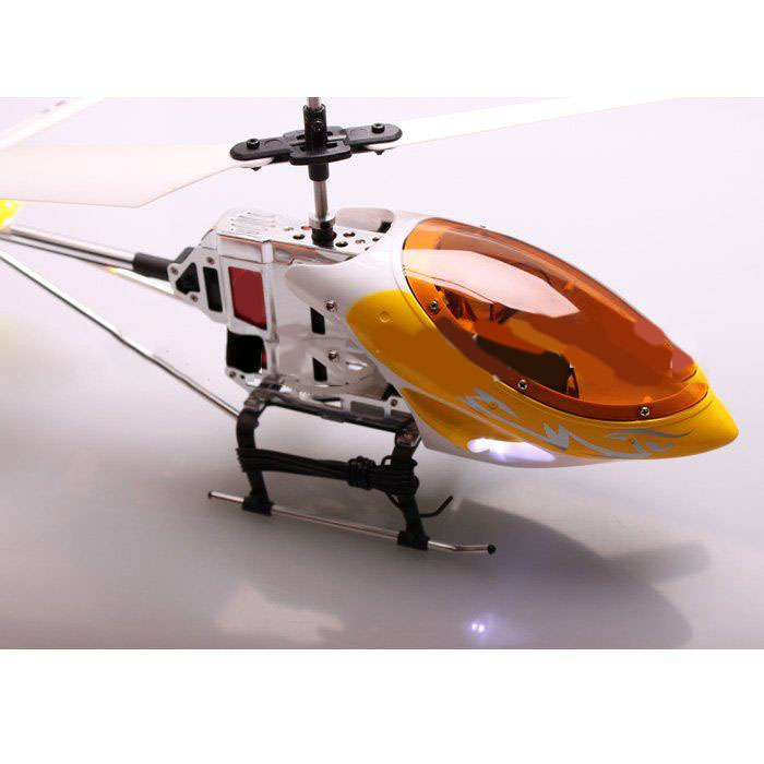 Alloy Metal Frame LED Flashing Lights Bulit-In Gyroscope Radio Control Airplanes