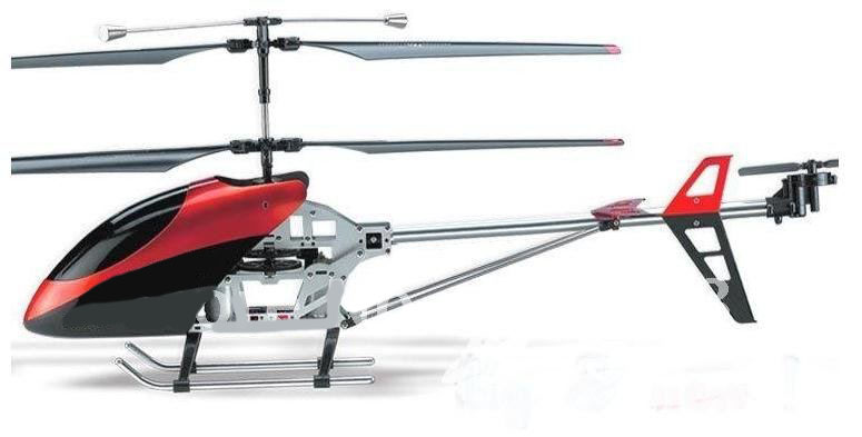 Metal 3.5CH RC Red Color 360-degree Accurate Directional Radio Control Airplanes