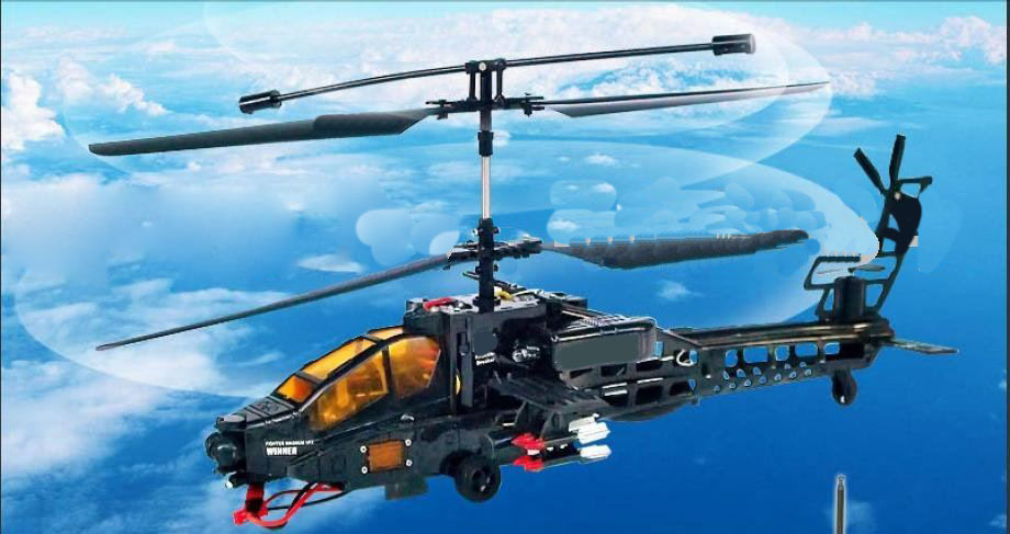 Gyro Metal Body 3.5CH RC Forward / backward Suspension Radio Control Airplanes