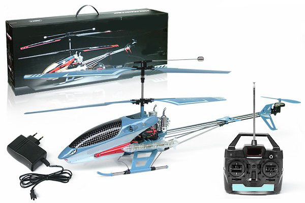 Children's New 39cm 3.5CH 9007 RC Helicopter with Gyro Charger Radio Control Airplanes