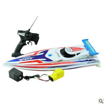 Air-Cooled Double Motor Power Remote Control RC Racing Speed Boat