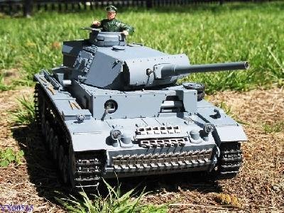 3 Channel Tiger Auto Reload Bullet Radio-controlled Tanks