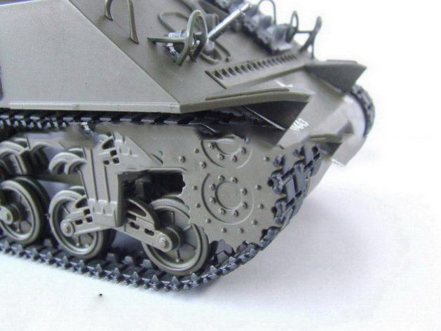 RTR System M4A3 Sherman 1:30 Radio Remote Controlled RC Battle Tank