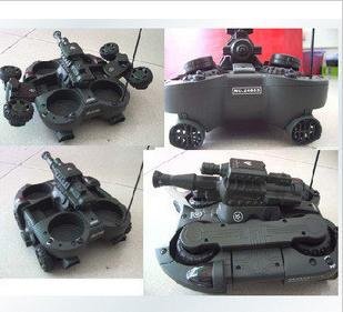 Electric WT-009 Four Channel Radio Remote Control Amphibious Tanks