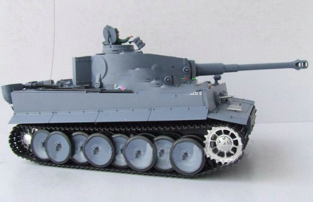 Metal Track Metal Drive Gearbox Metal Wheel RC Smoking Battle Tank