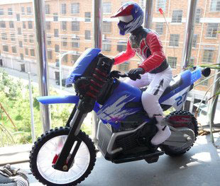 Rotate 360 Degrees 4 Channels Remote Stunt Motorcycle