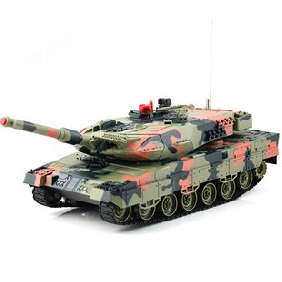 Large Tank Against Automatic Shutdown Presentation Remote Control 300 °Rotating Fort Toys Children Toy