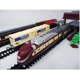 12 Meters 5 Large Internal Combustion Engine Electric Train Toy Orbit Train Model