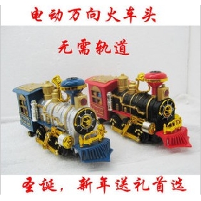 Electric Sound Smoke Birthday Christmas Gift Locomotive Train Models