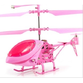 Single Hand Operation Night Lights Pink Remote Control Plane Children's Toys