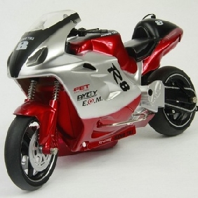 Children's Impact Abrasion Crashworthiness with Shock Absorbers Radio Control Motorcycles