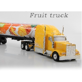 Children's Toys Remote Control Fruit Truck / Oil Tank Truck / Goods Van