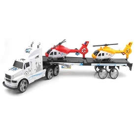 10 Wheels Carrier Vehicle Rechargable Remote Control Trucks Swap Body