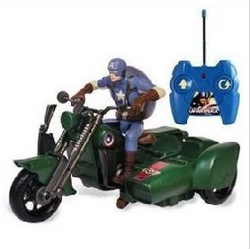 Radio Control Motorcycles 1:50 Simulated Motorcycles Captain America R/C Motorcycles