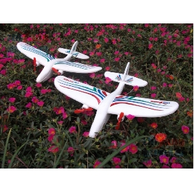 Fixed-wing RC Glider Remote Control Aircraft with Lights