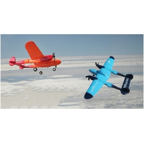 Two-channel EPP Lithium-Ion Battery Fixed-wing Remote Control Airplanes