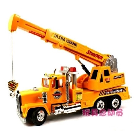 Large Crane Radio Control Children's Toy Trucks Construction Vehicles