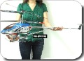 Large Outdoor Sky King Metal Gyro Radio Remote Control Helicopte